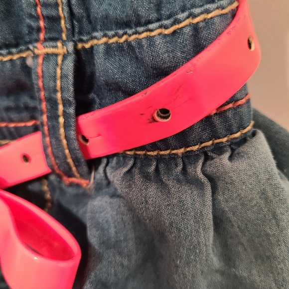 🌟5/$25 Mexx Denim Dress Size 9-12 Months - Picture 4 of 9